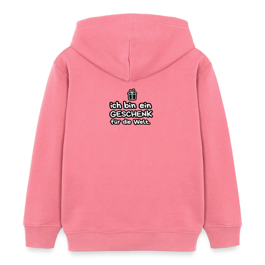 Kinder Organic Hoodie Mini Cruiser von Stanley/Stella - Pink