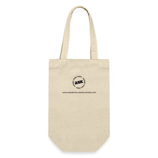 Geschenkbeutel für Flaschen - Natur