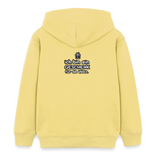 Kinder Organic Hoodie Mini Cruiser von Stanley/Stella - Gelb Viva