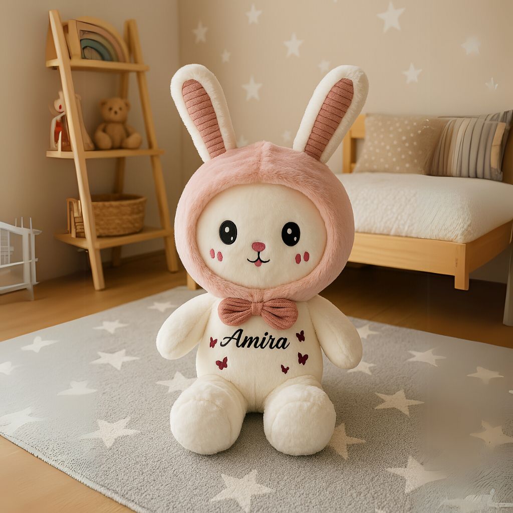 Schnee Hase Kuscheltier