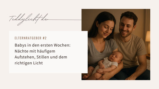 Babys in den ersten Wochen: Nächte mit häufigem Aufstehen, Stillen und dem richtigen Licht