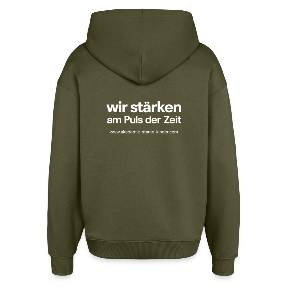 Oversized Unisex Hoodie von Stanley/Stella - Khaki