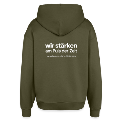 Oversized Unisex Hoodie von Stanley/Stella - Khaki