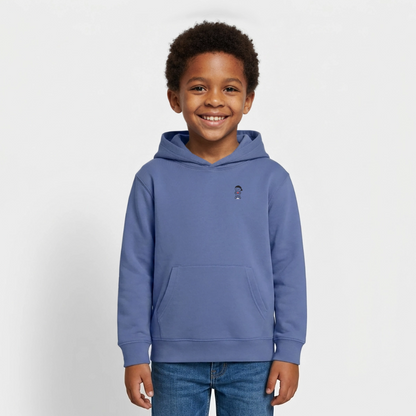 Kinder Organic Hoodie Mini Cruiser von Stanley/Stella - Blau