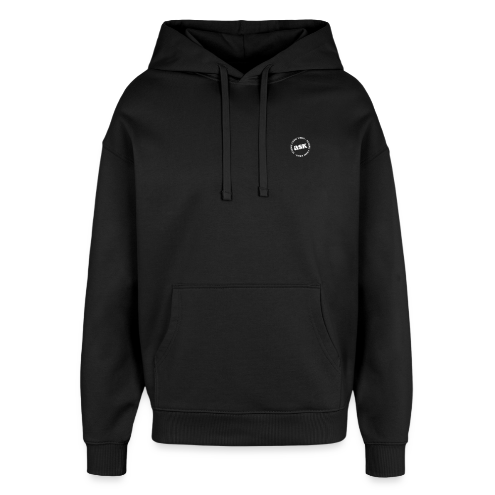 Oversized Unisex Hoodie von Stanley/Stella - Schwarz