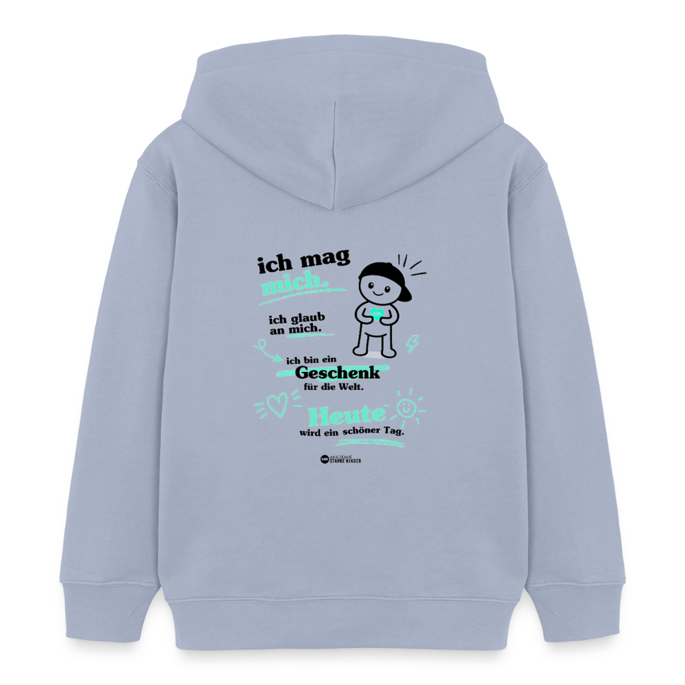 Kinder Organic Hoodie Mini Cruiser von Stanley/Stella - Lavendel-Violett