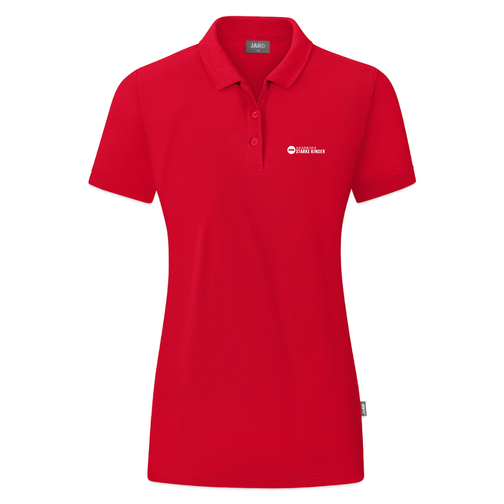 JAKO Frauen Polo Organic - Rot