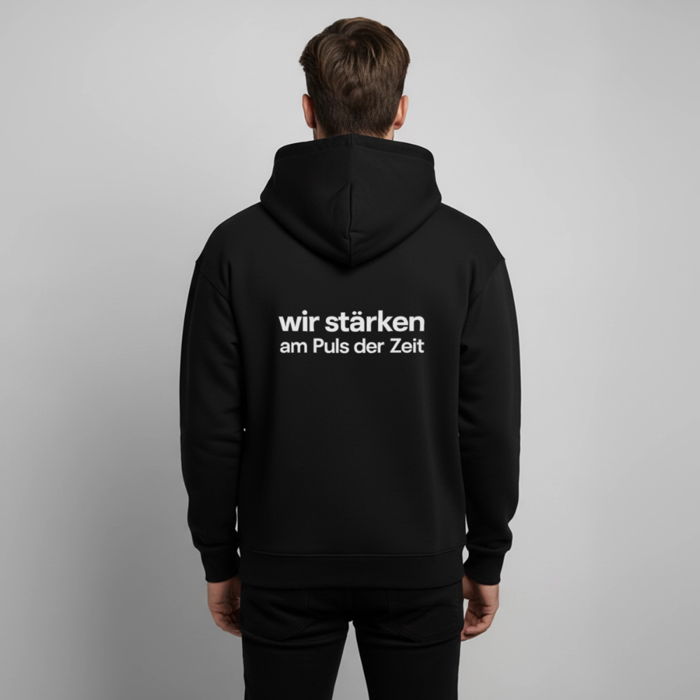 Oversized Unisex Hoodie von Stanley/Stella - Schwarz
