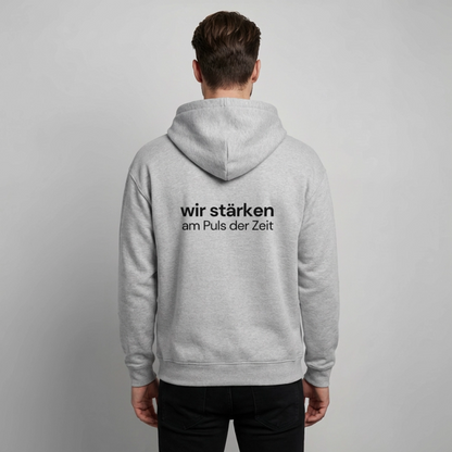 Oversized Unisex Hoodie von Stanley/Stella - Grau meliert