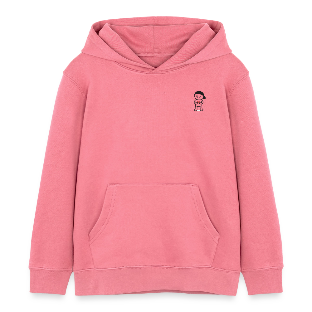 Kinder Organic Hoodie Mini Cruiser von Stanley/Stella - Pink 