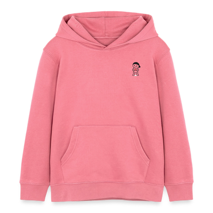 Kinder Organic Hoodie Mini Cruiser von Stanley/Stella - Pink 