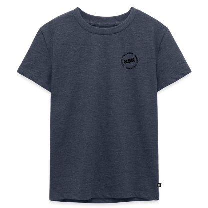 Kinder Premium T-Shirt - Jeansblau 