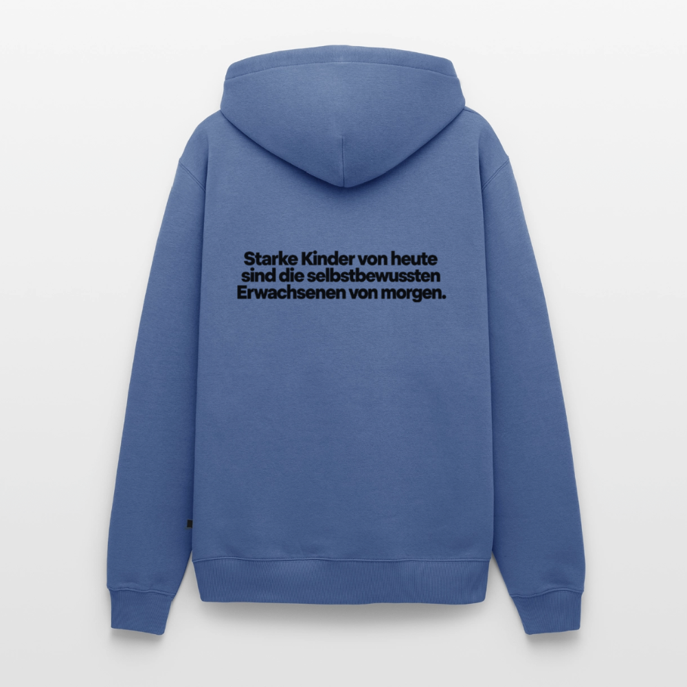 Premium Hoodie - Taubenblau