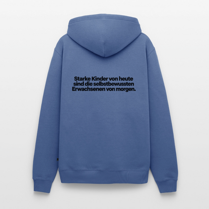 Premium Hoodie - Taubenblau