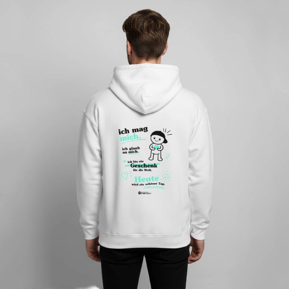 Oversized Unisex Hoodie von Stanley/Stella - Weiß