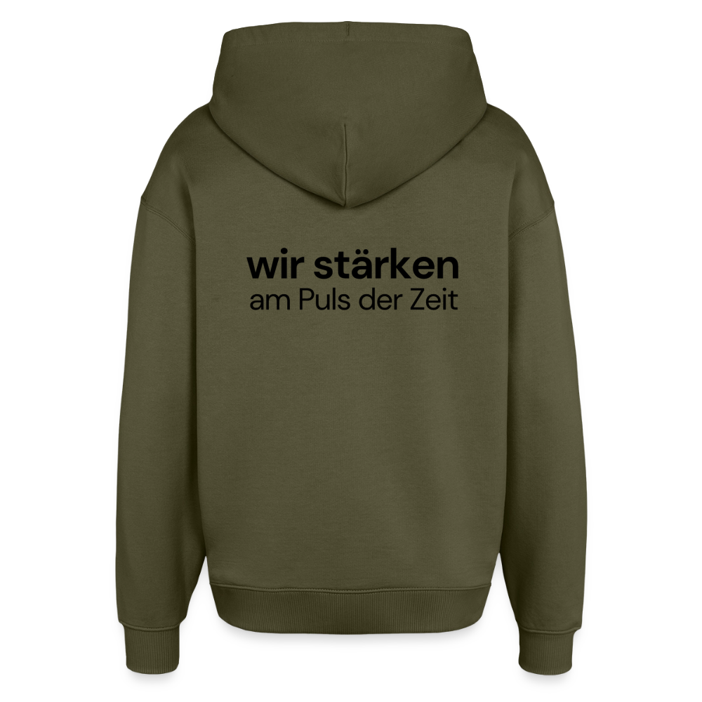 Oversized Unisex Hoodie von Stanley/Stella - Khaki