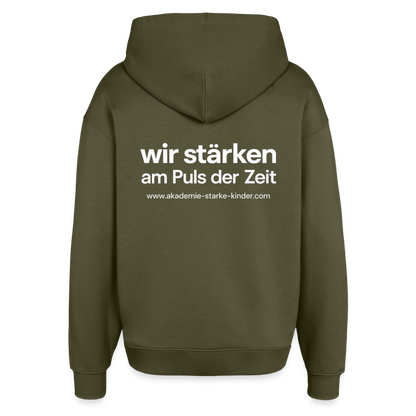 Oversized Unisex Hoodie von Stanley/Stella - Khaki