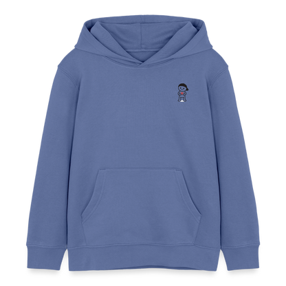 Kinder Organic Hoodie Mini Cruiser von Stanley/Stella - Blau