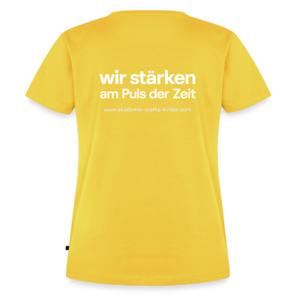 Frauen Premium T-Shirt - Sonnengelb