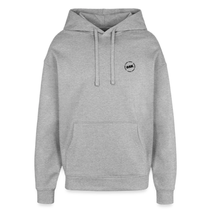 Oversized Unisex Hoodie von Stanley/Stella - Grau meliert