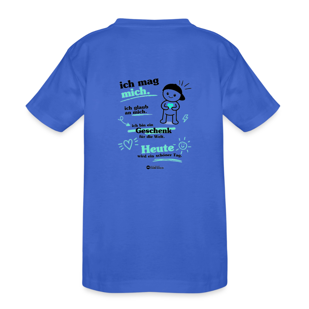 Kinder Heavy Cotton T-Shirt - Königsblau