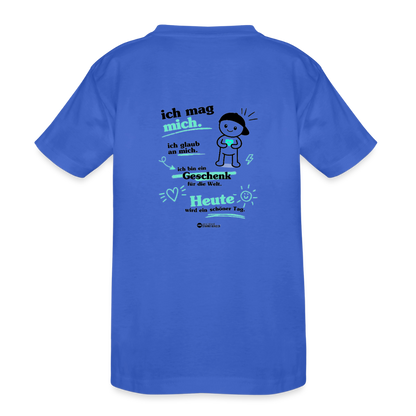 Kinder Heavy Cotton T-Shirt - Königsblau