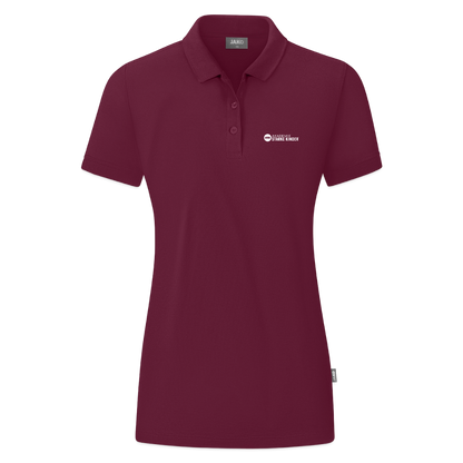 JAKO Frauen Polo Organic - Weinrot
