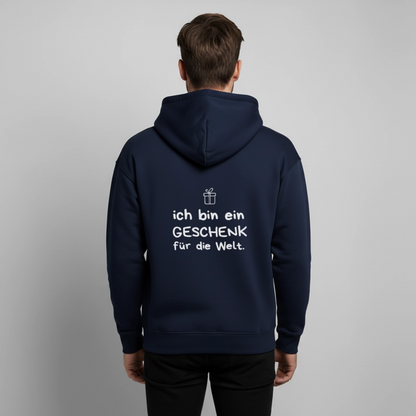 Oversized Unisex Hoodie - Navy