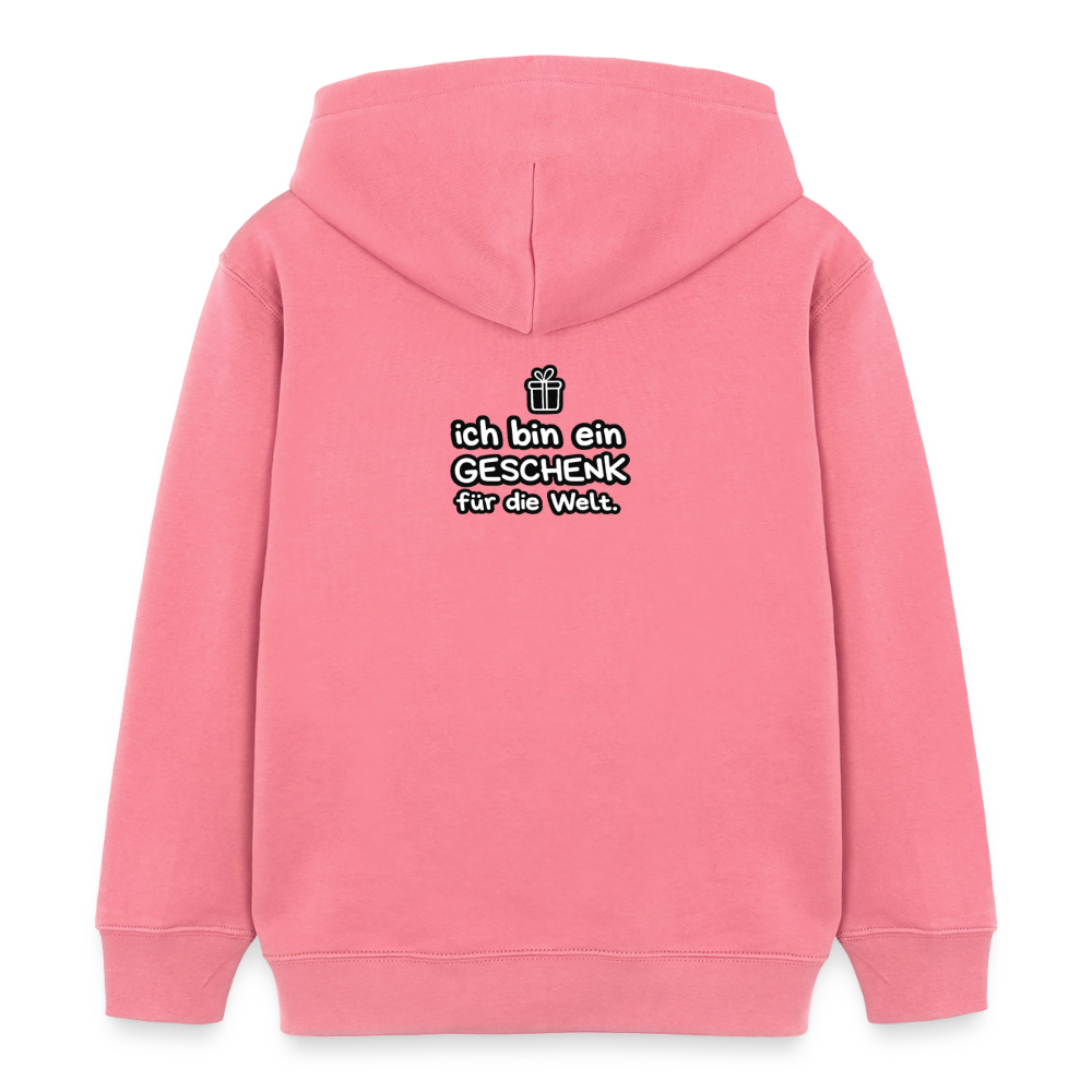 Kinder Organic Hoodie Mini Cruiser von Stanley/Stella - Pink 