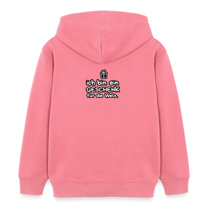 Kinder Organic Hoodie Mini Cruiser von Stanley/Stella - Pink 