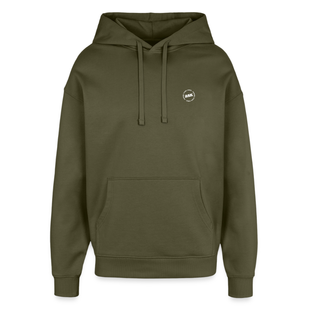 Oversized Unisex Hoodie - Khaki