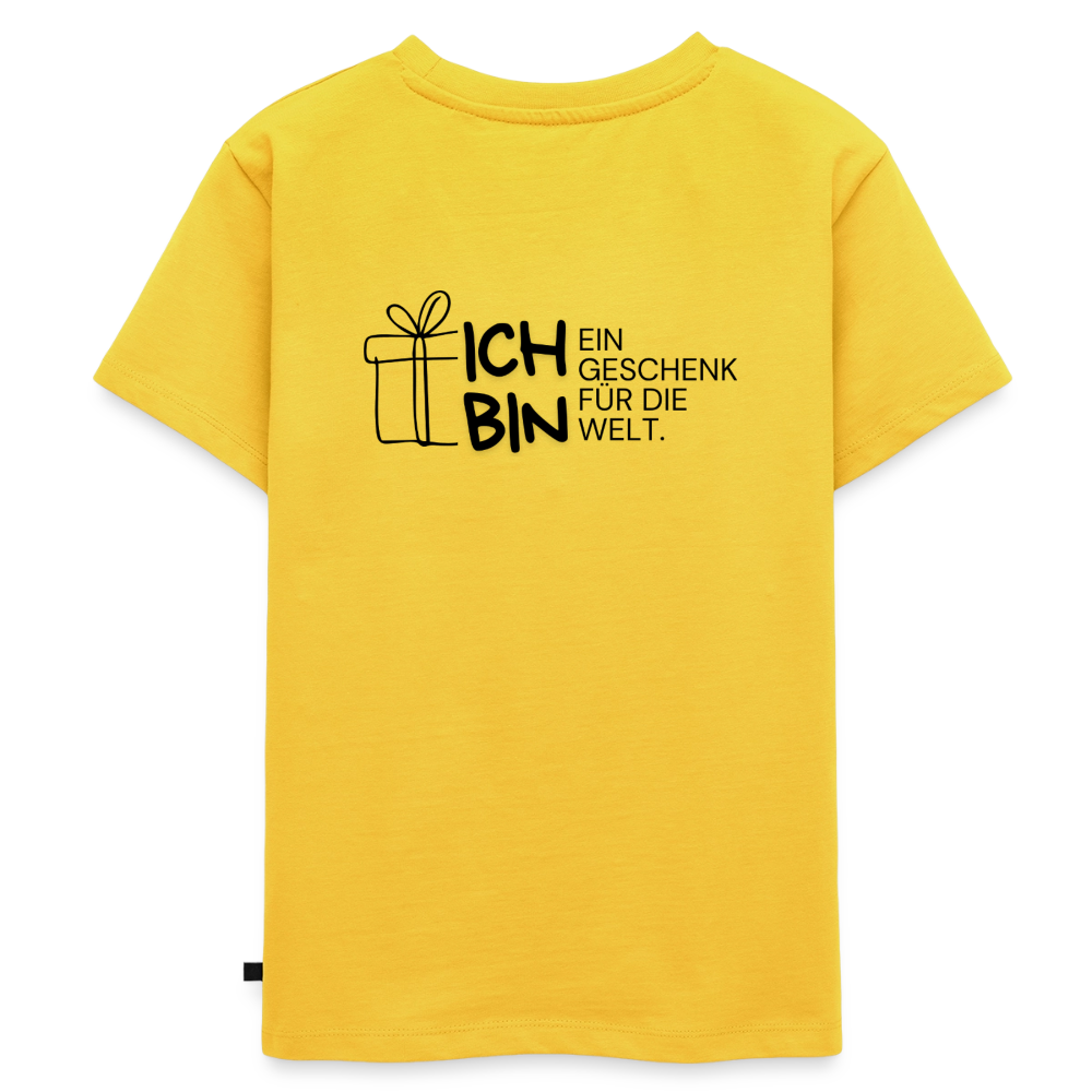 Kinder Premium T-Shirt - Sonnengelb