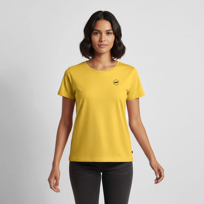 Frauen Premium T-Shirt - Sonnengelb