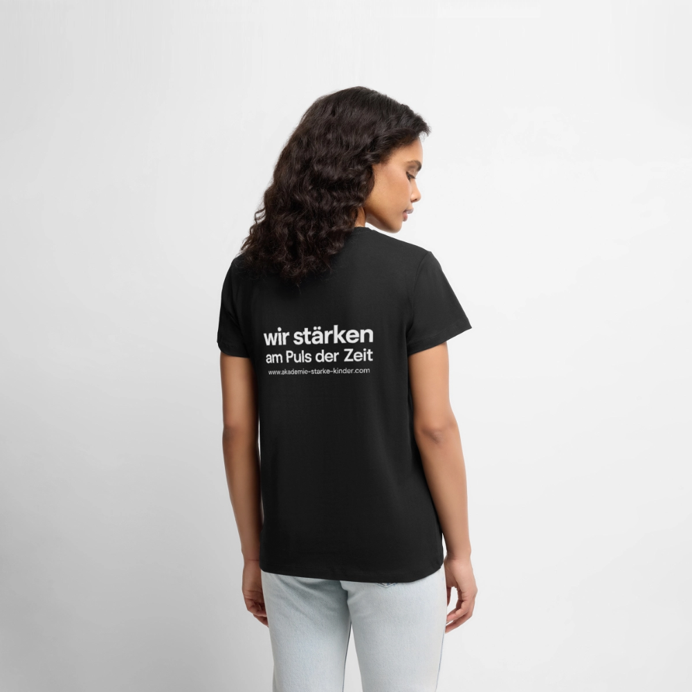 Frauen Premium T-Shirt - Schwarz