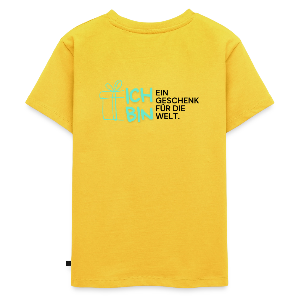Kinder Premium T-Shirt - Sonnengelb