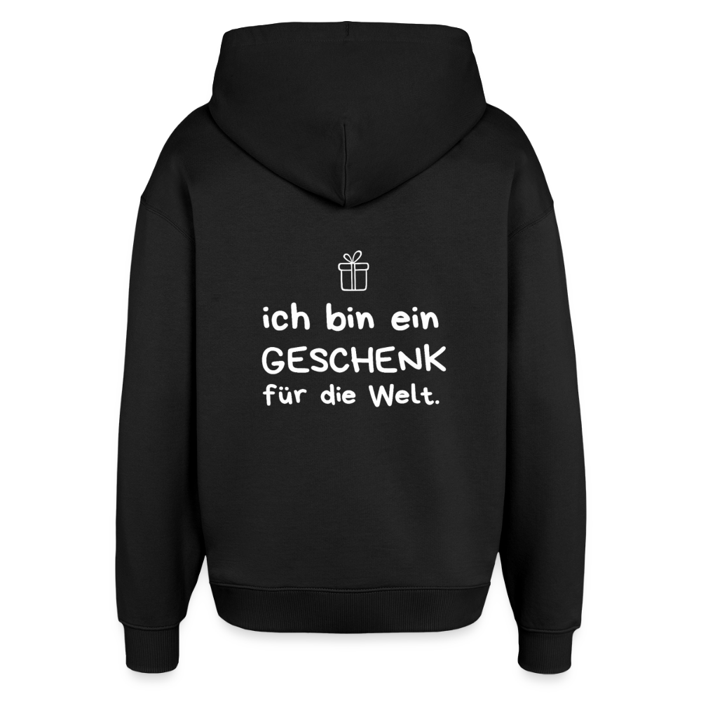 Oversized Unisex Hoodie - Schwarz