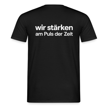 Männer T-Shirt - Schwarz