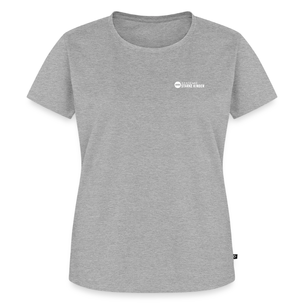 Frauen Premium T-Shirt - Grau meliert