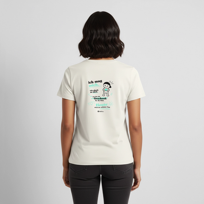 Frauen Premium T-Shirt - Naturweiß