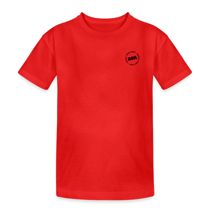 Kinder Heavy Cotton T-Shirt - Rot