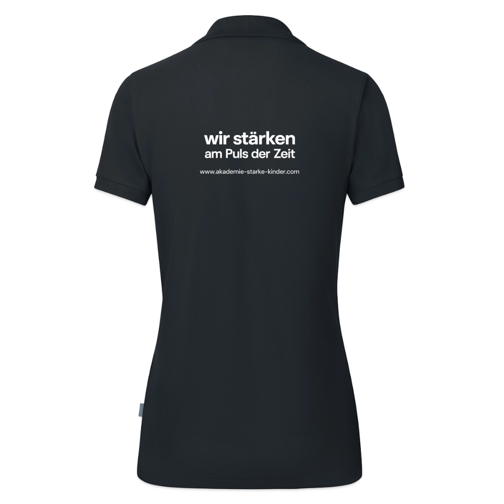 JAKO Frauen Polo Organic - Anthrazit
