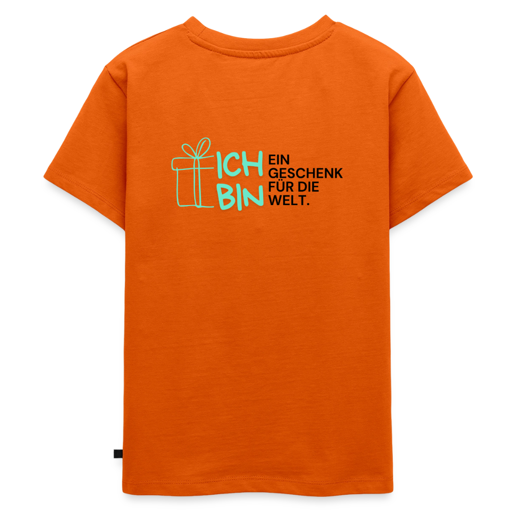 Kinder Premium T-Shirt - Orange 