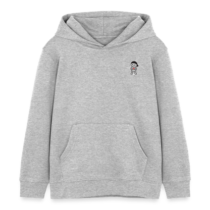 Kinder Organic Hoodie Mini Cruiser von Stanley/Stella - Grau meliert