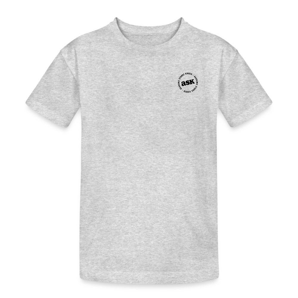 Kinder Heavy Cotton T-Shirt - Grau meliert