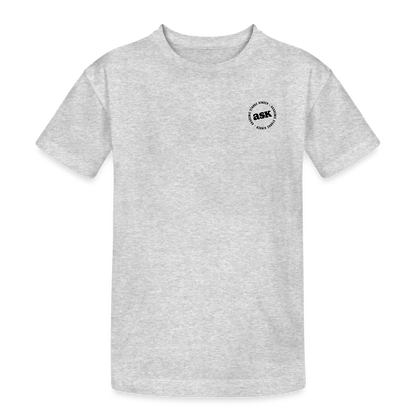 Kinder Heavy Cotton T-Shirt - Grau meliert