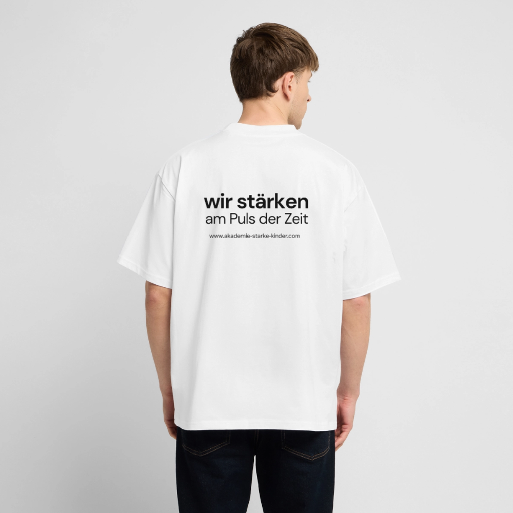 Oversized Heavyweight Unisex T-Shirt - Weiß