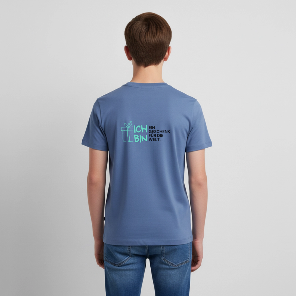 Teenager Premium T-Shirt - Taubenblau