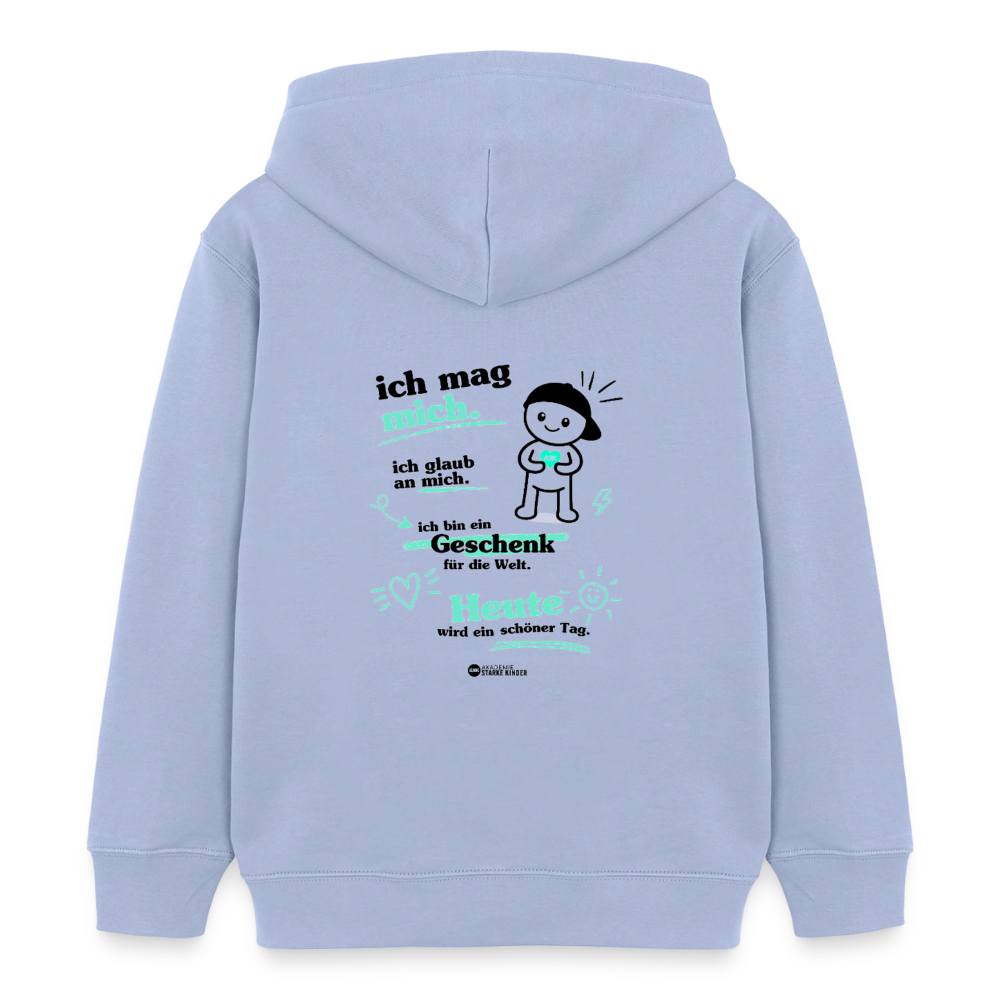 Kinder Organic Hoodie Mini Cruiser von Stanley/Stella - Sky
