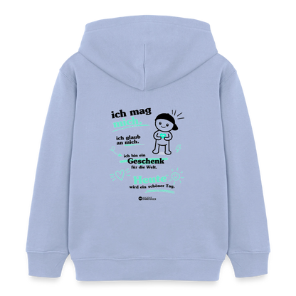 Kinder Organic Hoodie Mini Cruiser von Stanley/Stella - Sky