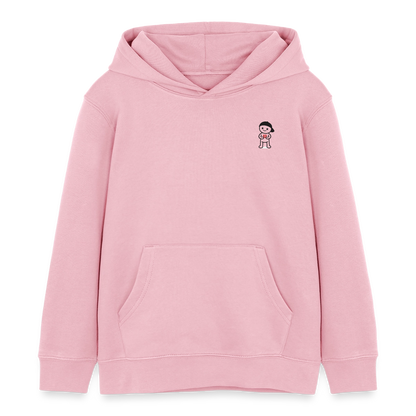 Kinder Organic Hoodie Mini Cruiser von Stanley/Stella - Hellrosa